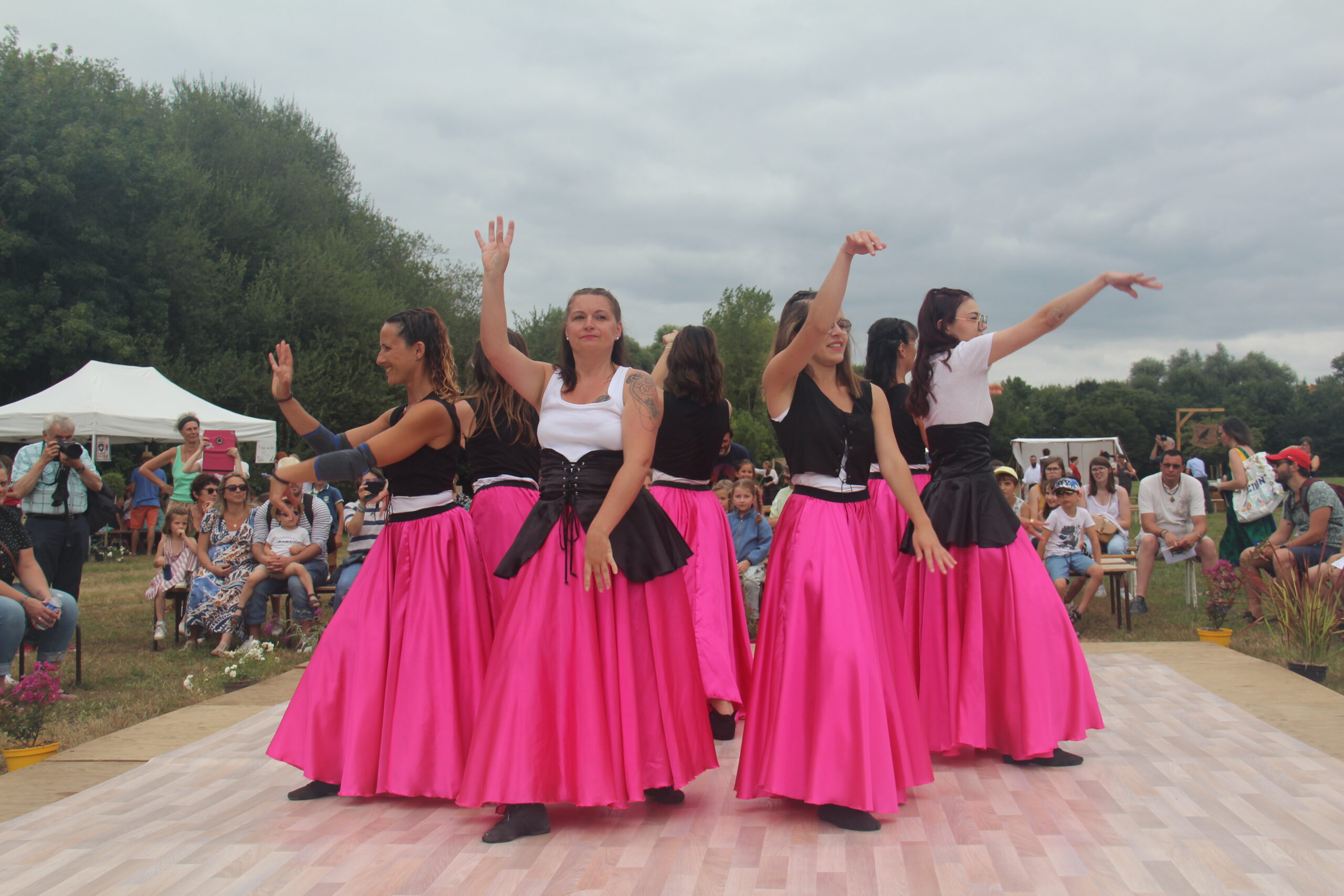 Secteur Danse sur le parc des animations - Festival de l'Histoire de France